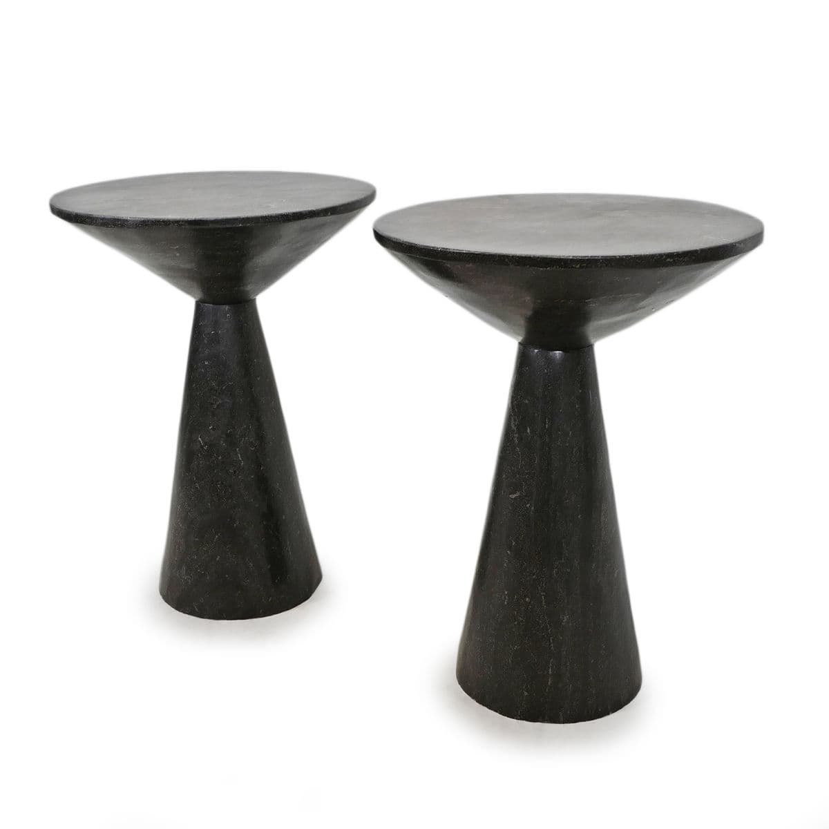 Charcoal Bluestone Cone Side Table Small - Thumbnail 10