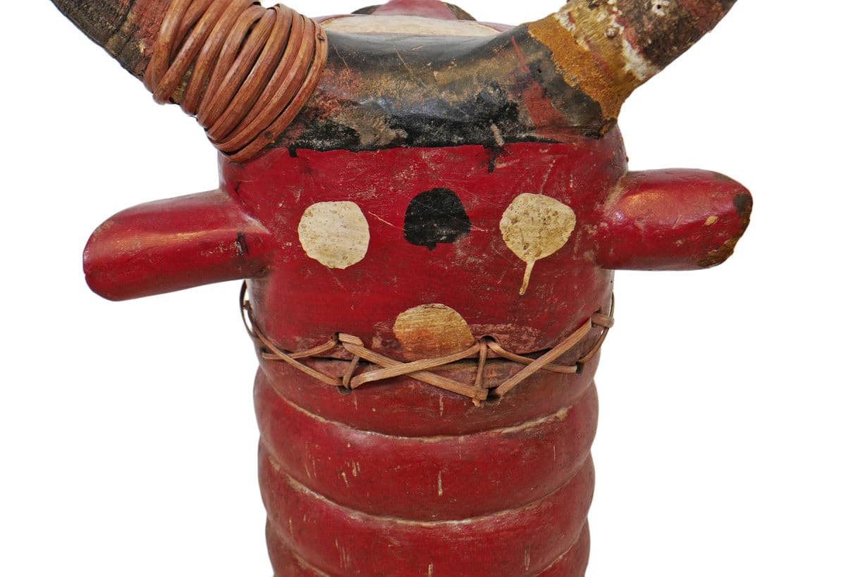 Old Bidjogo Guinea Cow Mask - Thumbnail 10