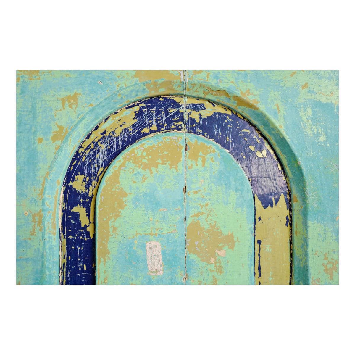 Vintage Wood Shutter Door Mirror - Thumbnail 10