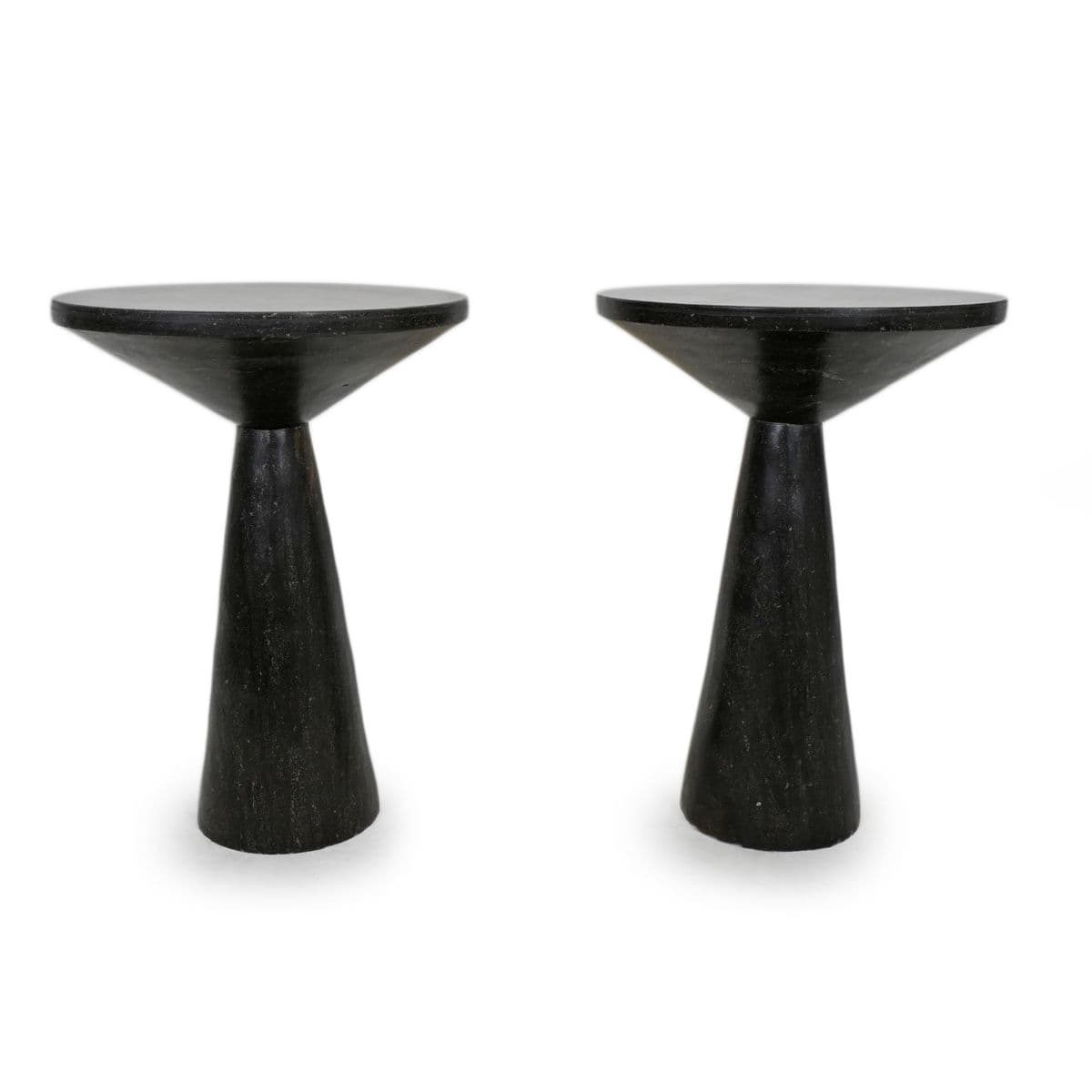 Charcoal Bluestone Cone Side Table Large - Thumbnail 10