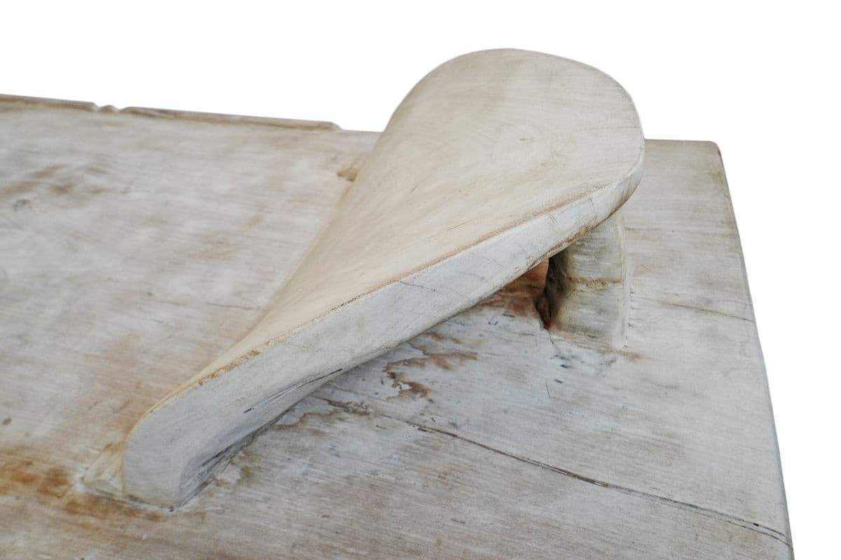 Old Senufo Wood Bed Table - Thumbnail 10