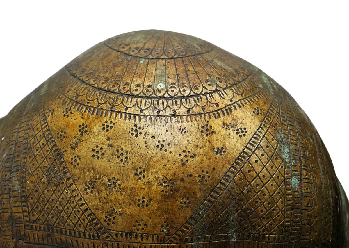 Antique Brass India Camel on Wheels - Thumbnail 10