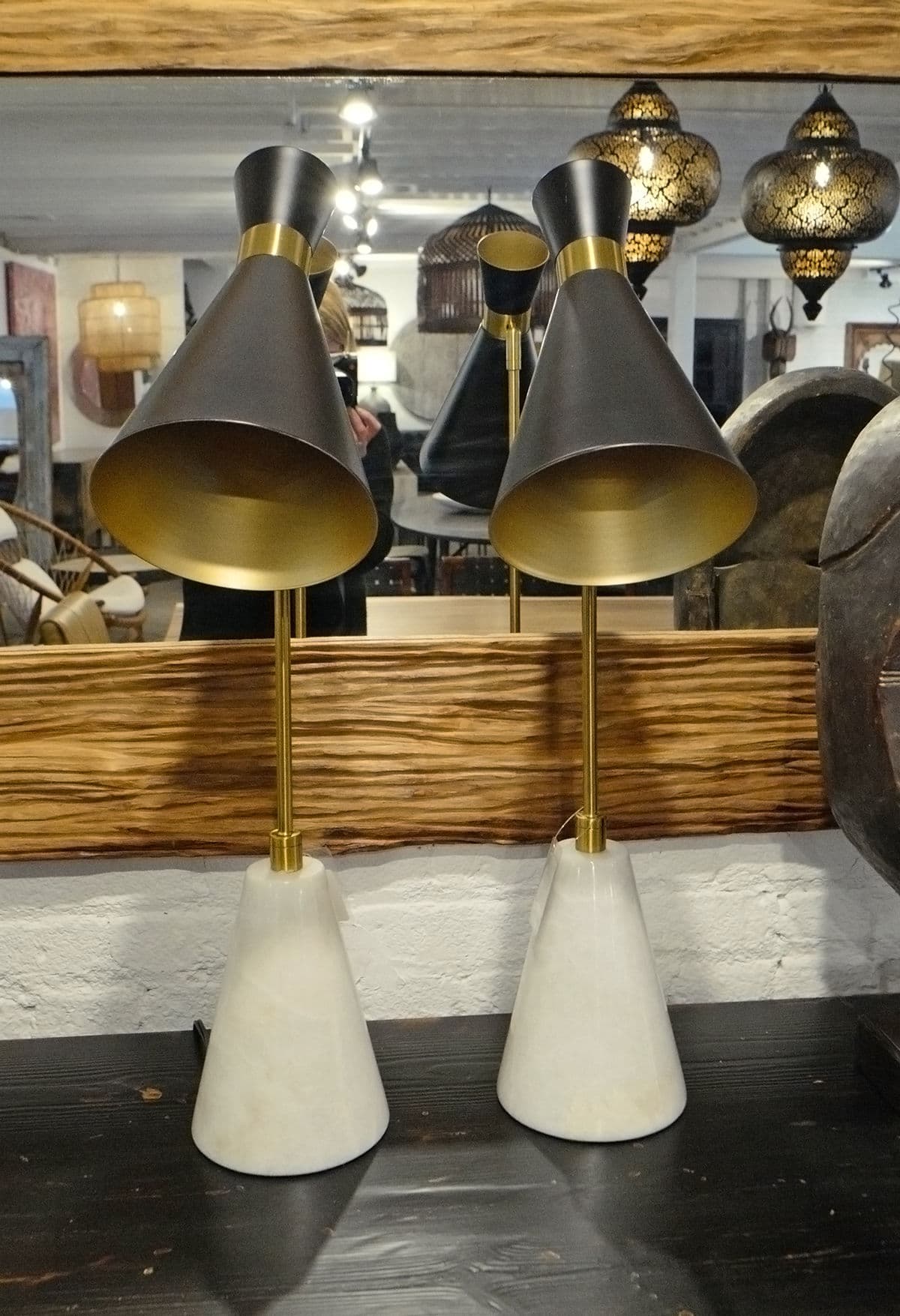 Marble Cone Table Lamp - Thumbnail 10