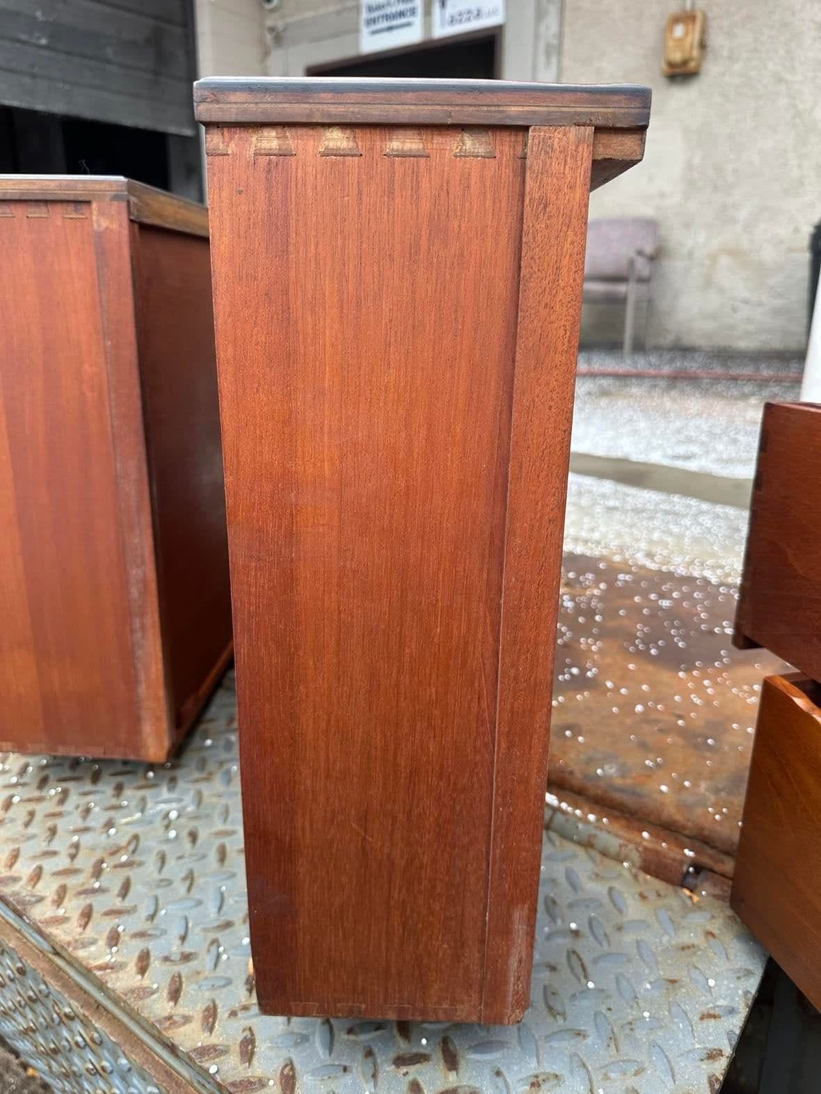 Antique Berkey & Gay Spanish Revival Ornate Walnut and Burlwood 72" Sideboard - Crafted in Grand Rapids Circa 1917 - Thumbnail 10