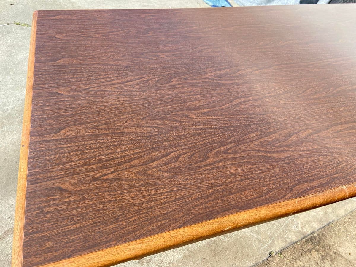 1970s Vintage Mid Century Modern Executive Desk - Thumbnail 9