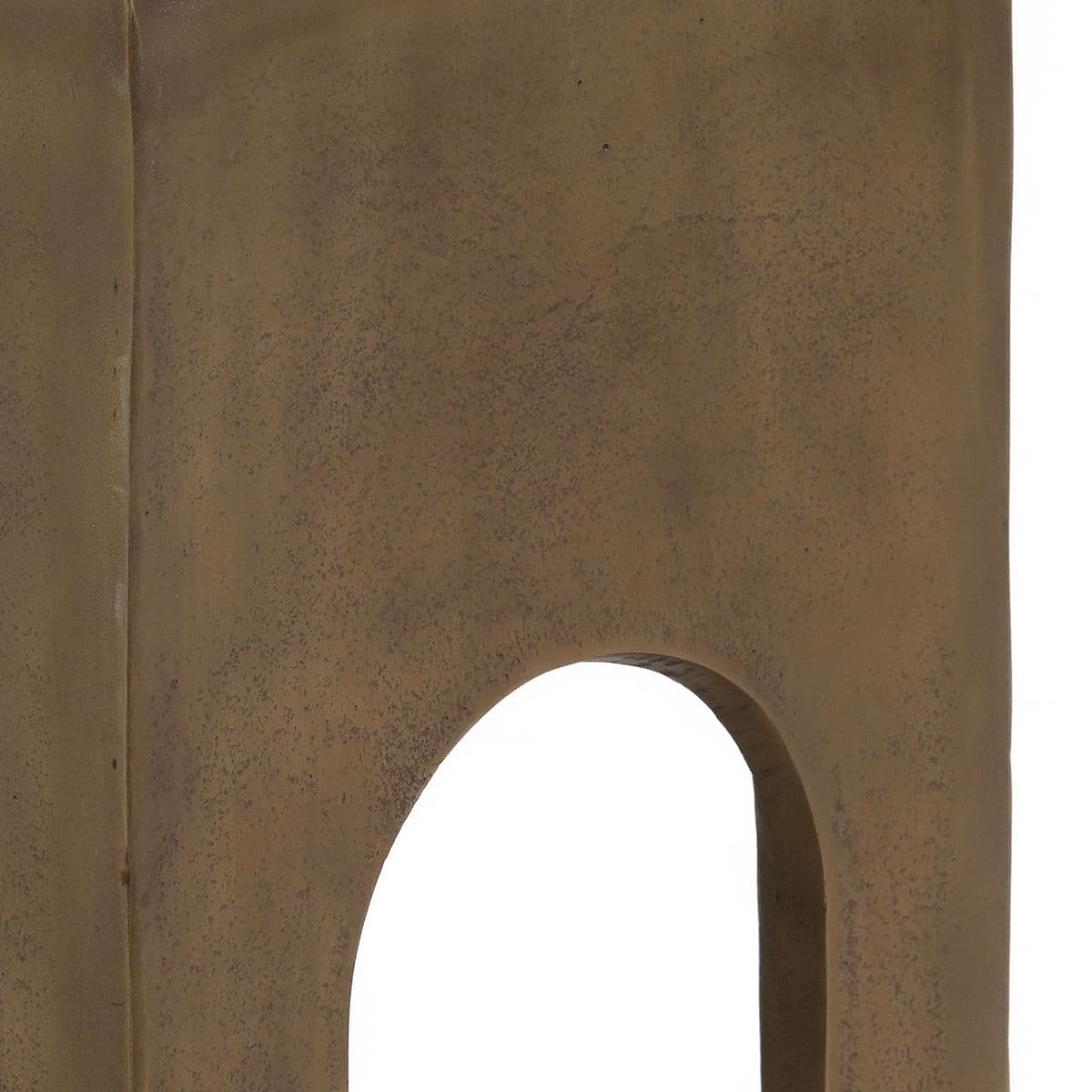 Brass Finish Arch Side Table - Thumbnail 11