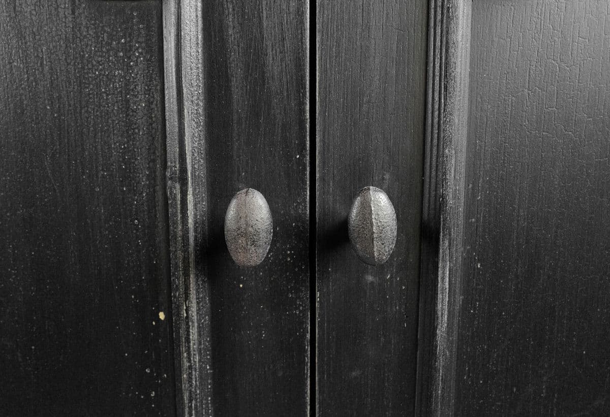 Salvaged Black & Tan Sideboard - Thumbnail 11