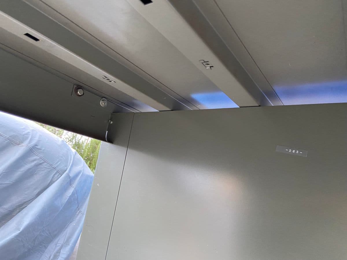 1970s Vintage Mid Century Modern Metal Tanker Table - Thumbnail 10