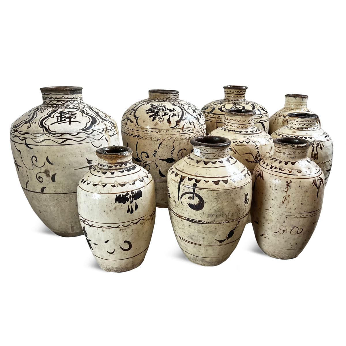 Large Antique Cizhou Pottery - Thumbnail 11