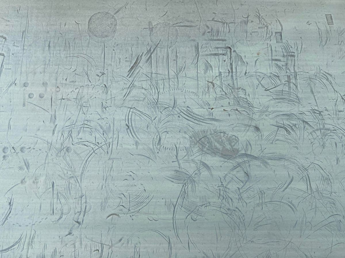 1960s Vintage Mid Century Modern Steel Desk - Thumbnail 10