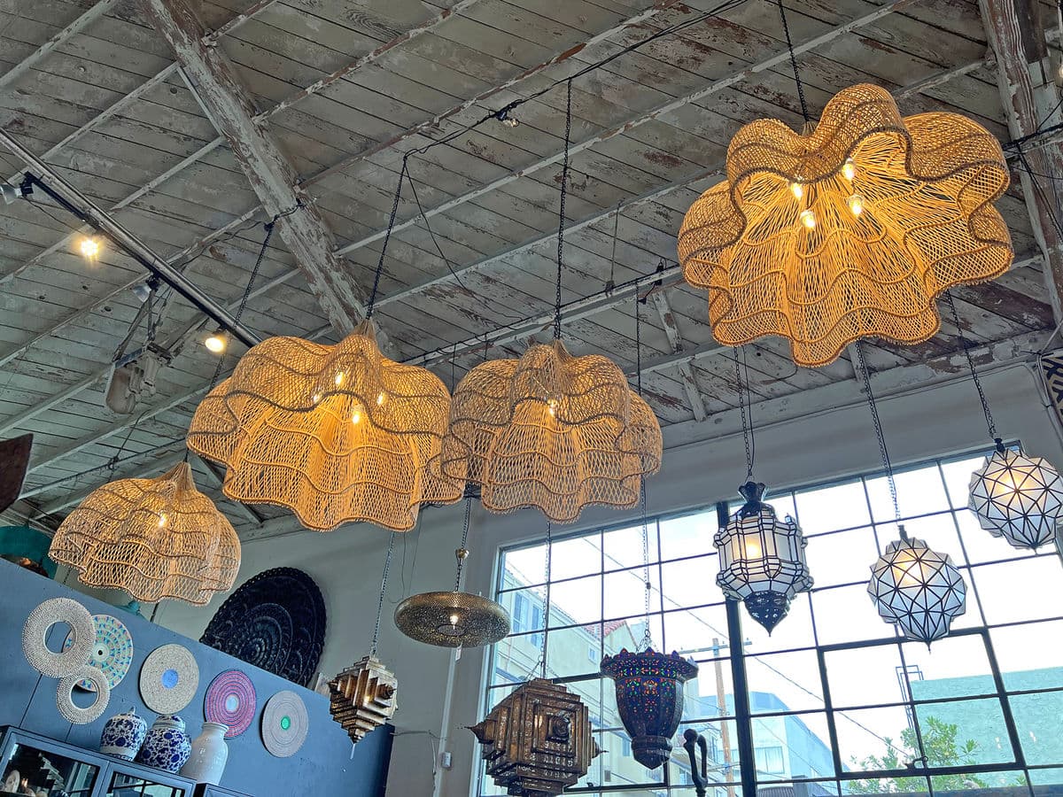 Matador Wicker Chandelier X-Large - Thumbnail 11