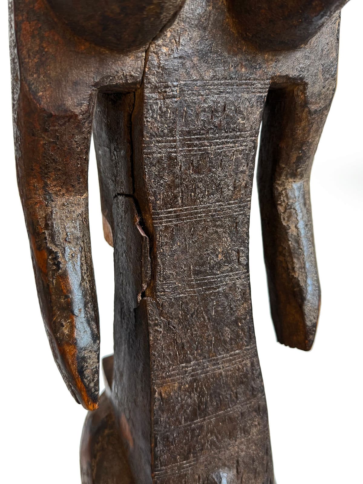 Rare Dogon Door Lock Figure Mali - Thumbnail 11