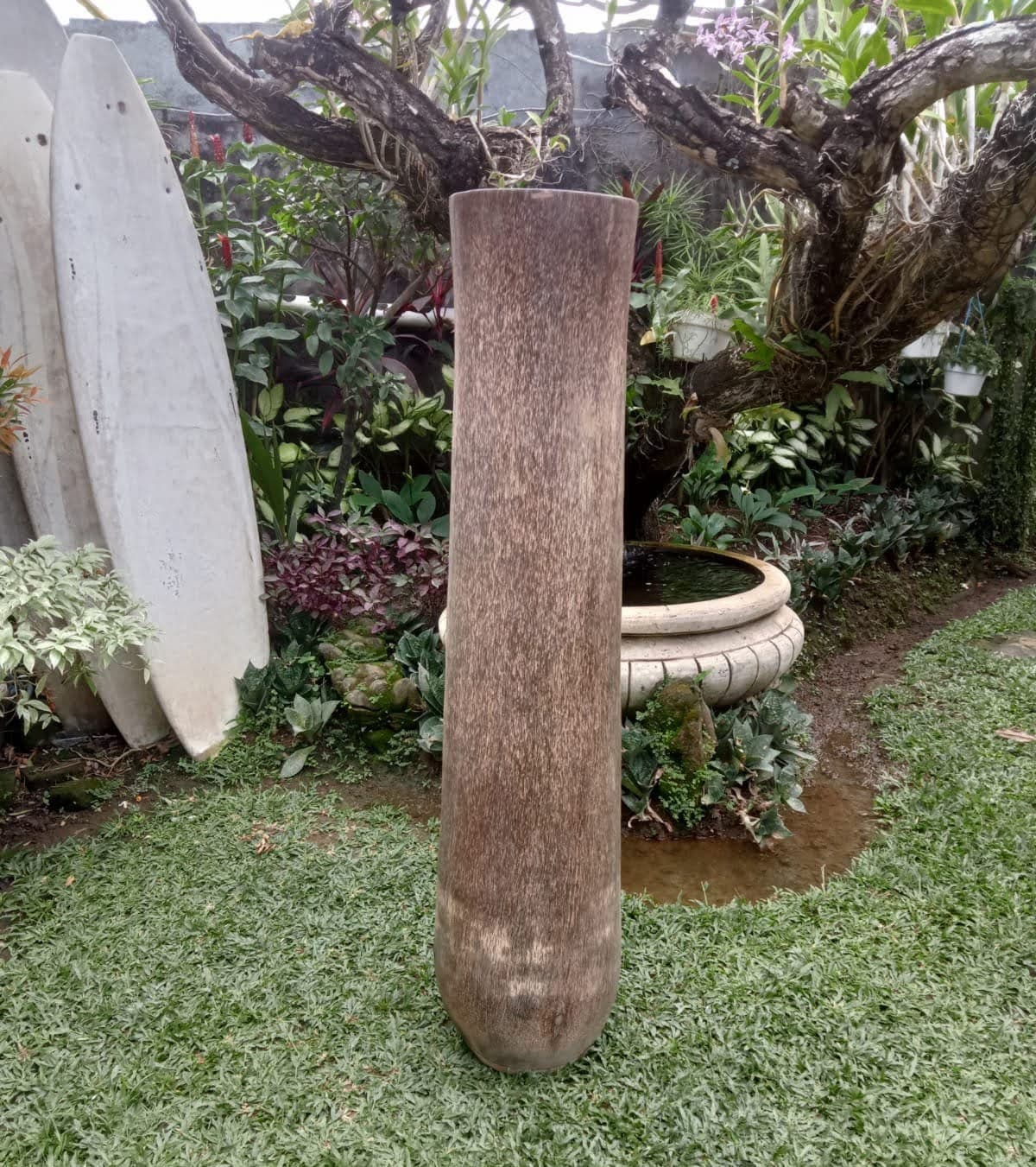 Natural Coconut Palm Urn - Thumbnail 11
