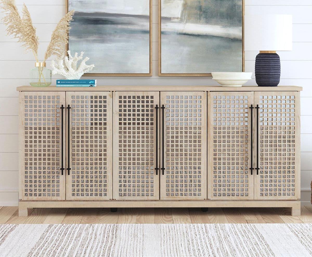 Clara Salvaged Lattice Sideboard - Thumbnail 11
