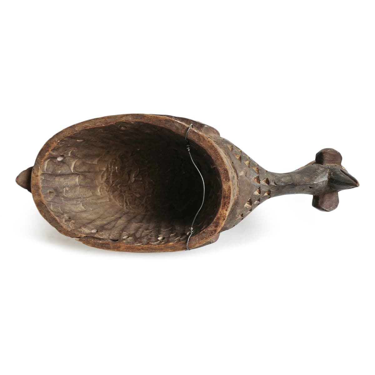 Burkina Faso Guinea Fowl Helmet Mask - Thumbnail 11