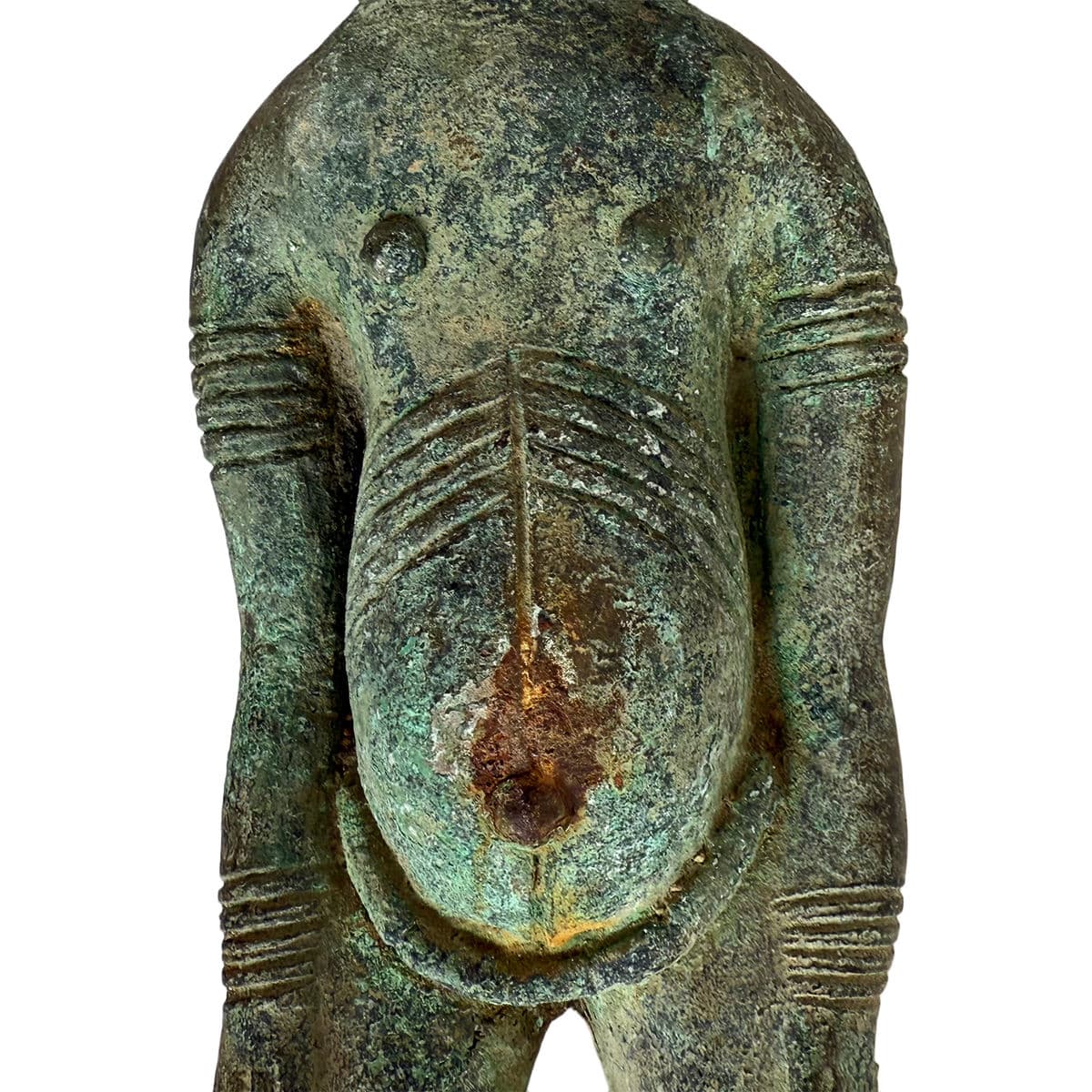 Antique Bronze Nigerian Yoruba Figure - Thumbnail 11