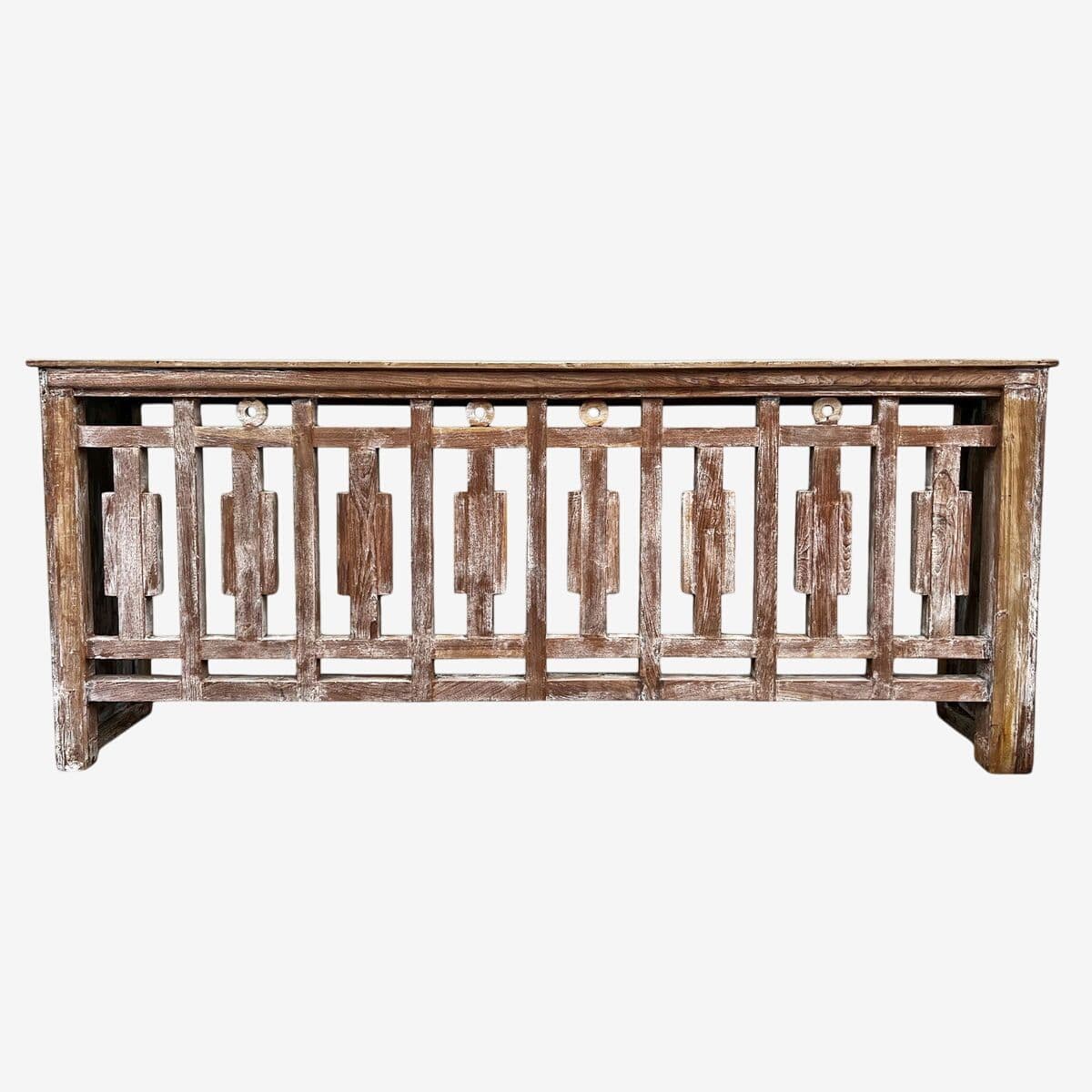 Vintage Banister Deco Console Table - Image 1
