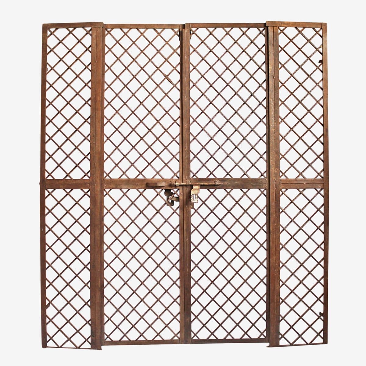 Vintage Industrial Iron Garden Gate - Image 1