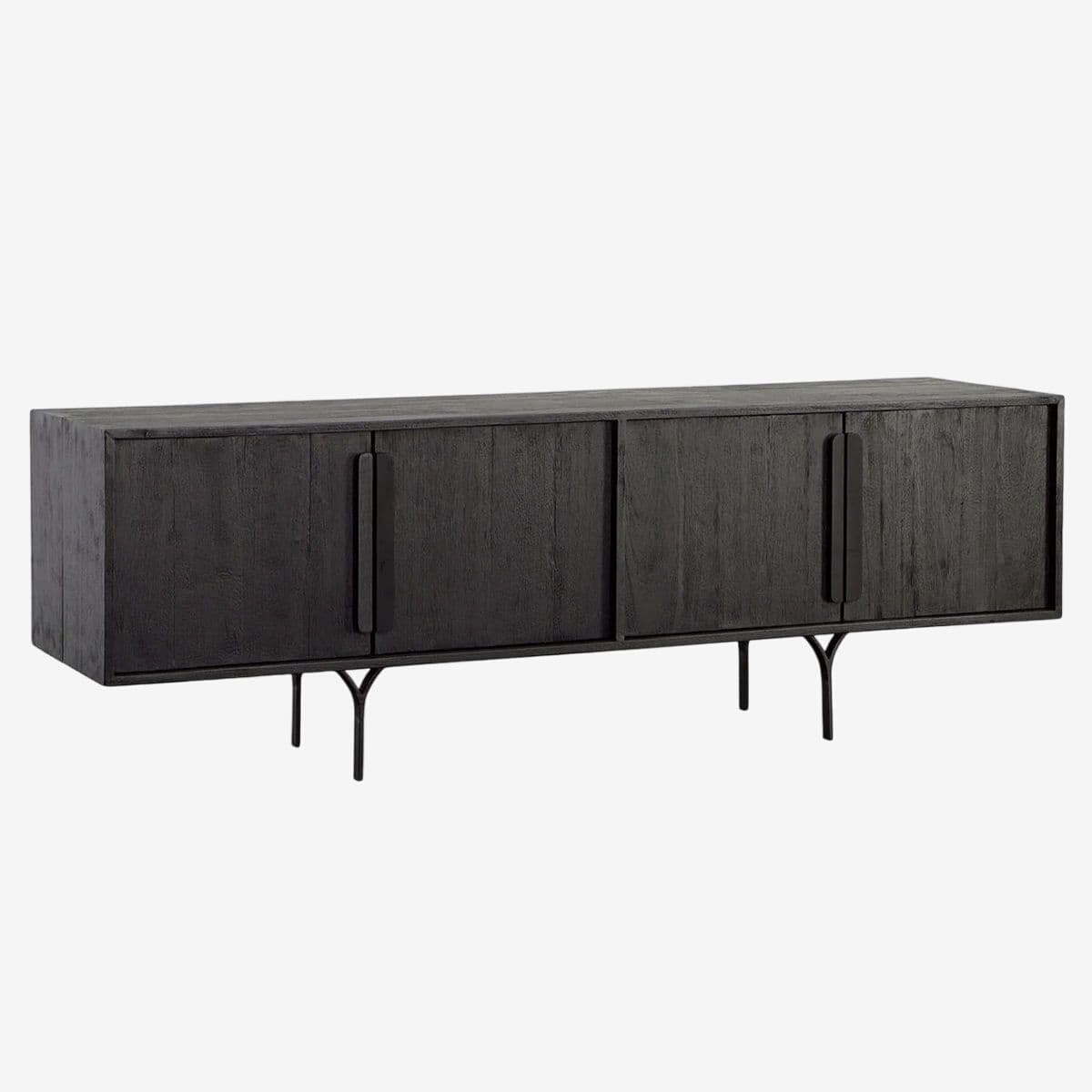 Modern Seka Black Cabinet - Image 1