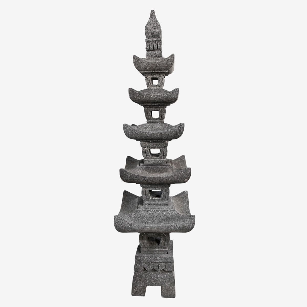 Lava Stone Garden Pagoda - Image 1