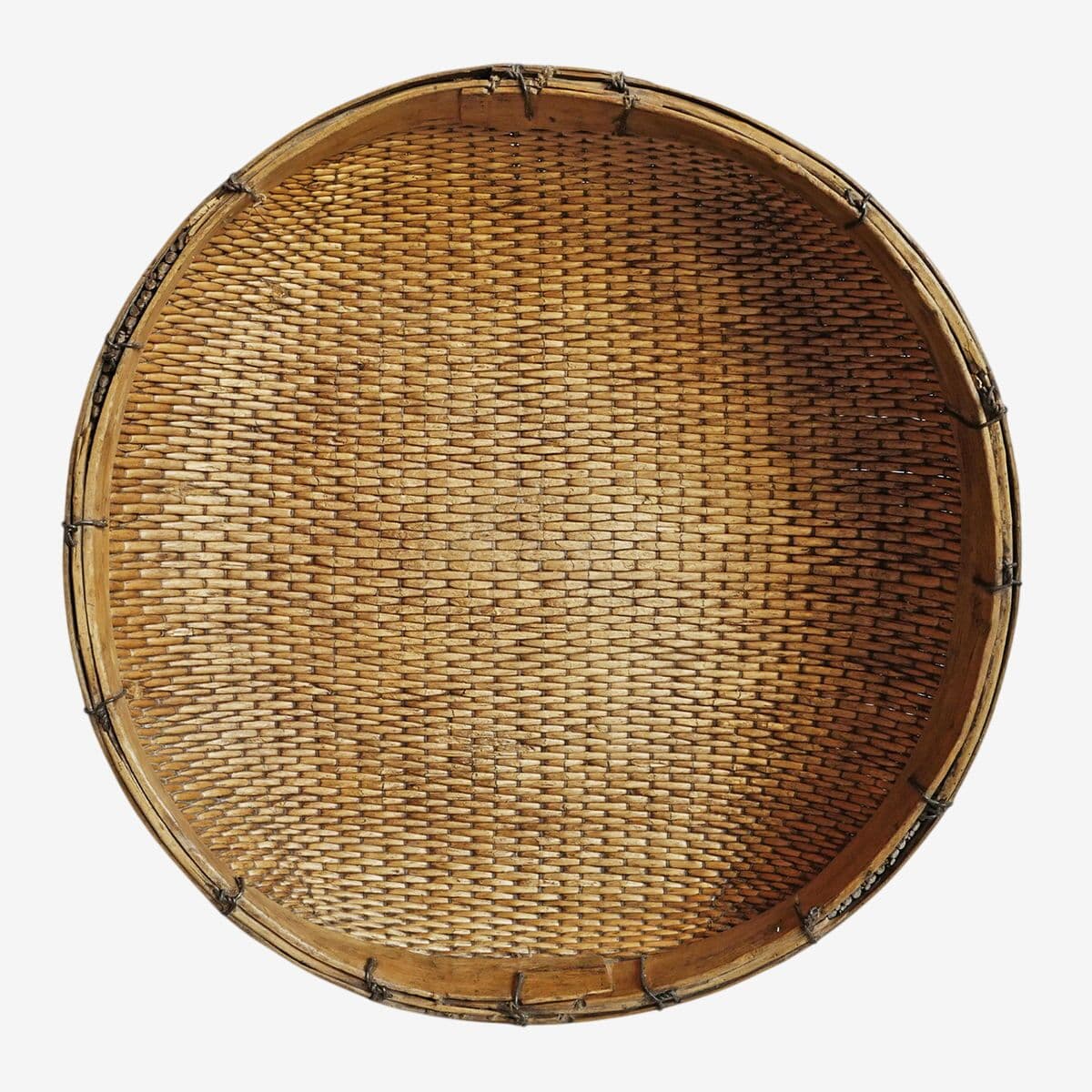 Jumbo Bamboo Grain Basket - Image 1