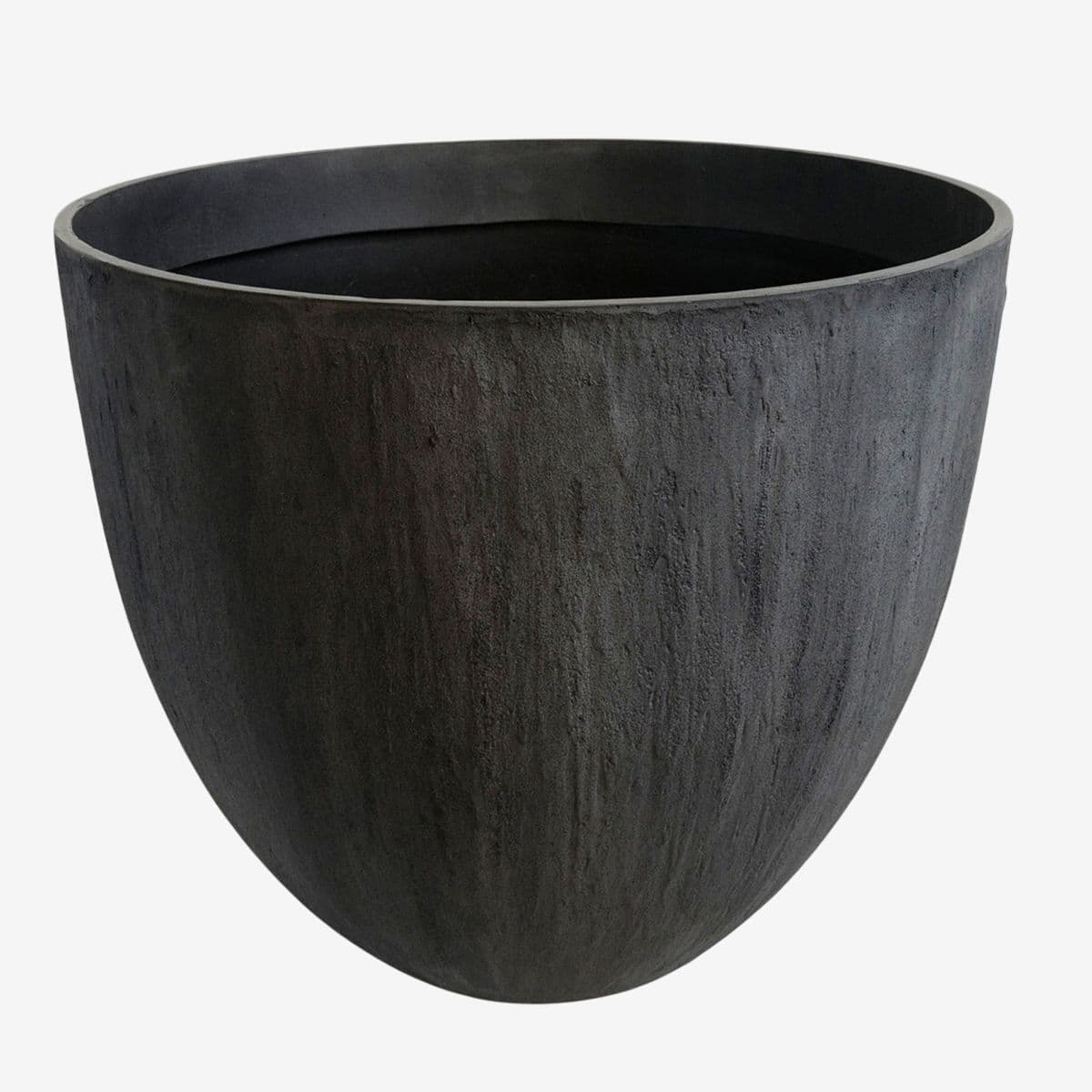 Charcoal Composite Planter Pot Large - Image 1