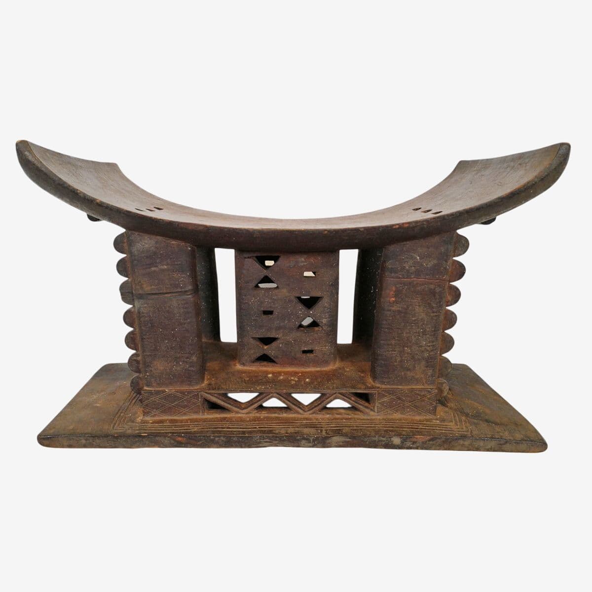 Antique Asante Chief Stool - Image 1