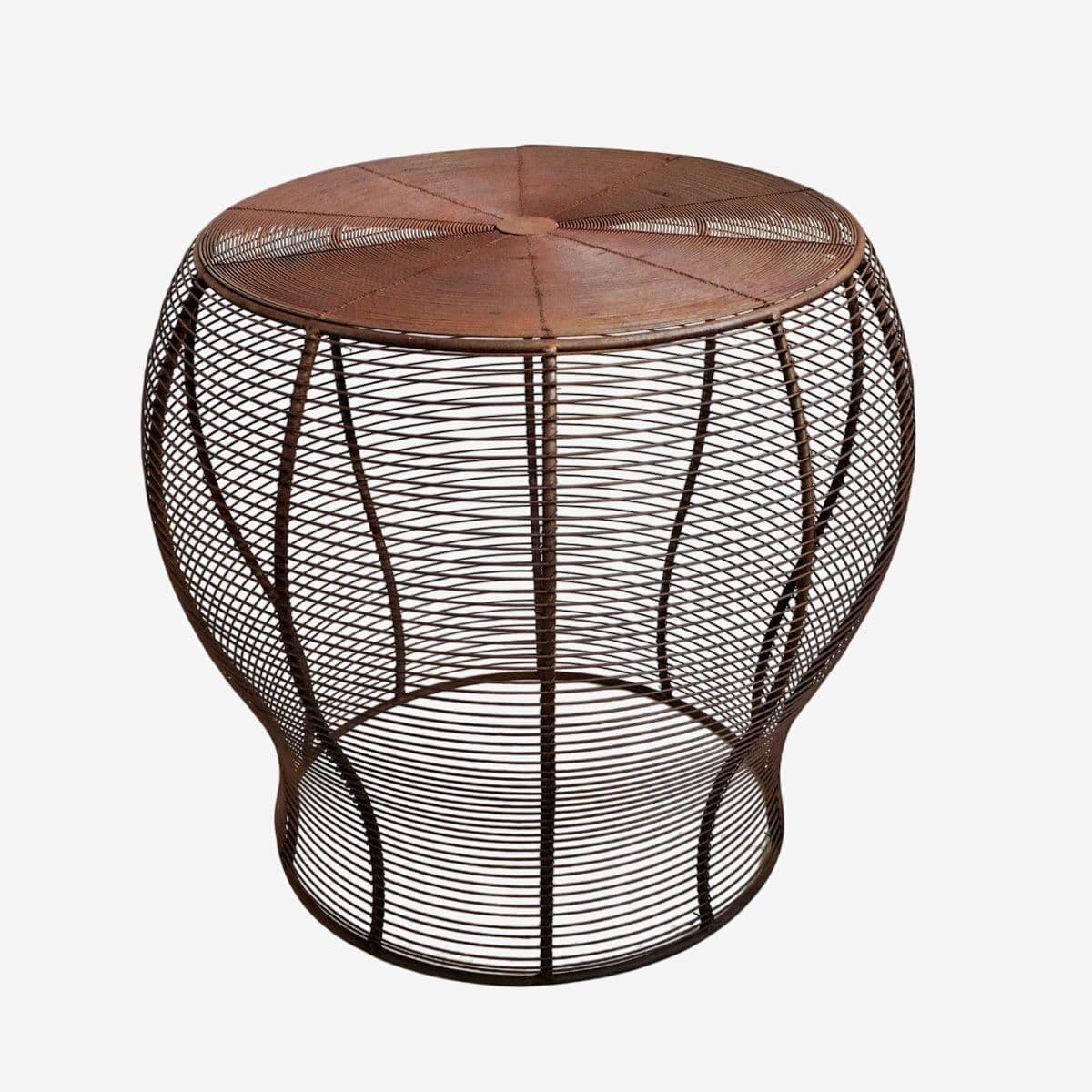 Vintage Wire Side Table - Image 1