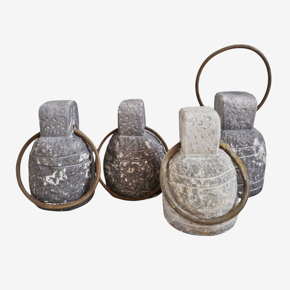 Stone Weight w/Iron Ring - Image 1