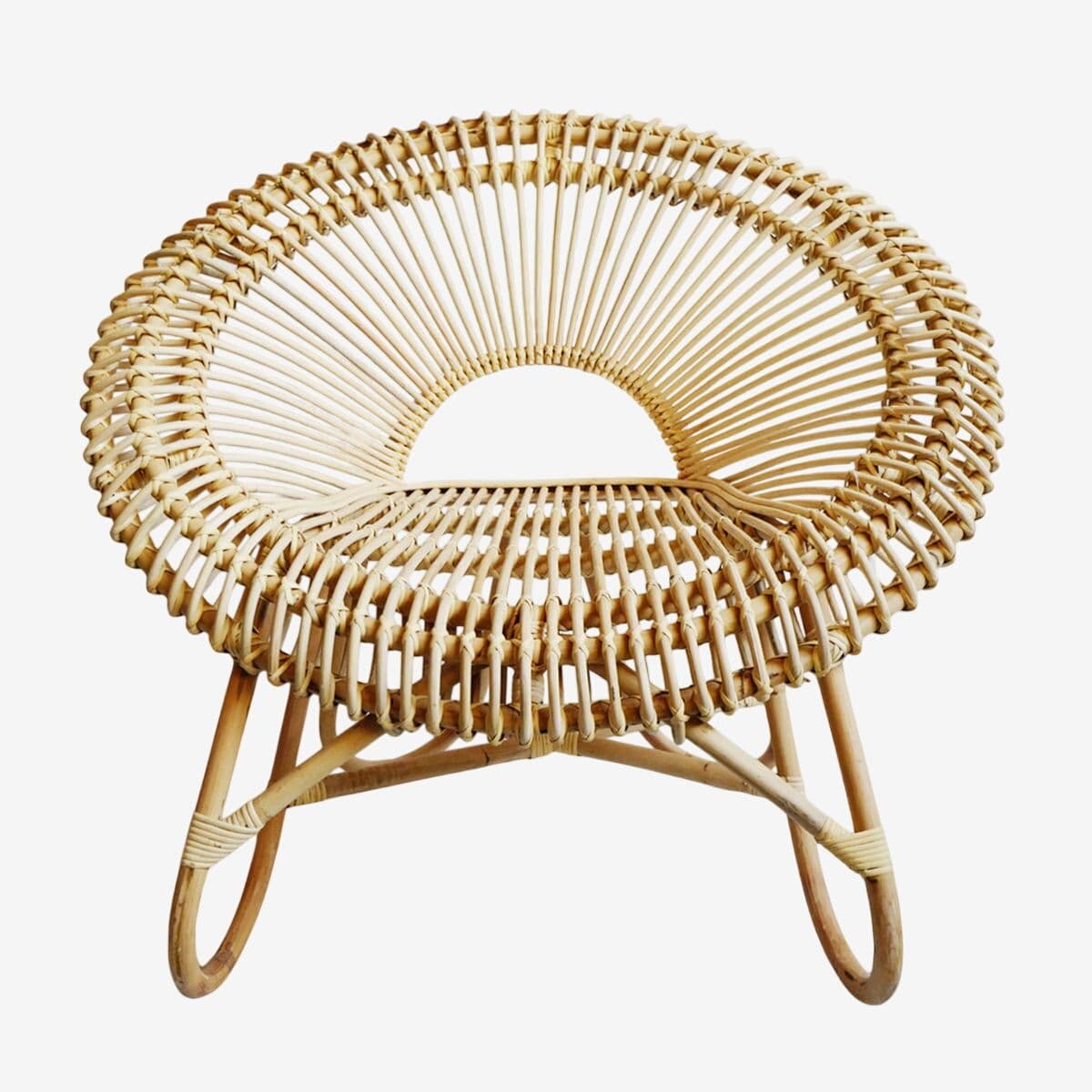 Bamboo Ring Chair - Image 1