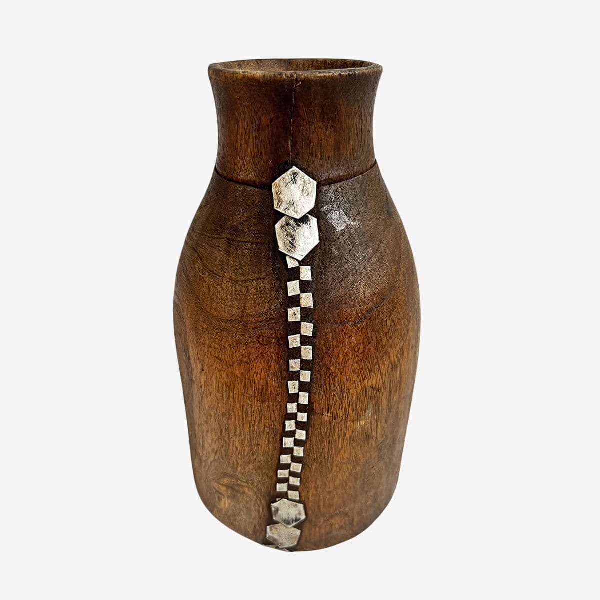 Vintage Tutsi Wood Pot - Image 1