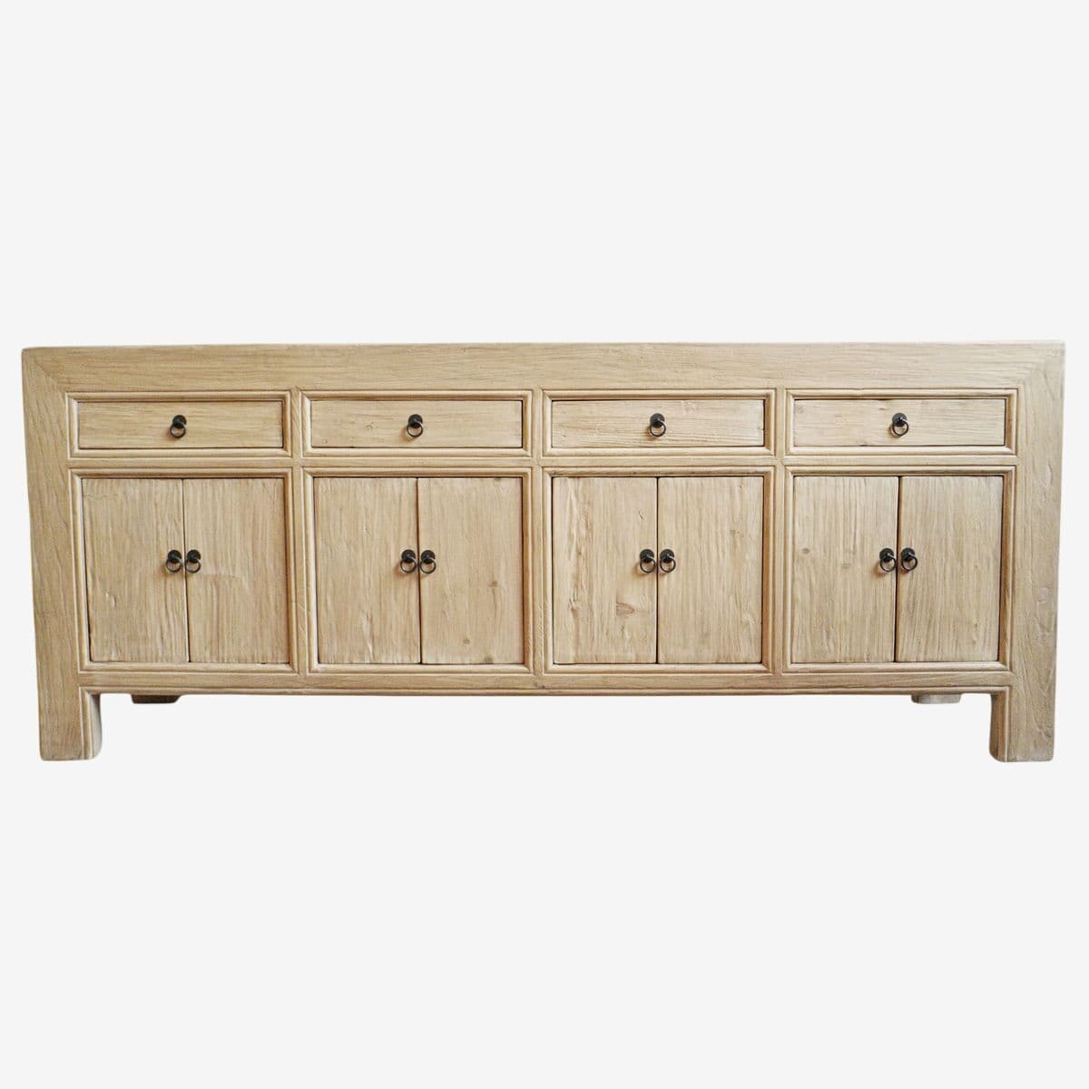 Raw Elm Simple Farmhouse Sideboard - Image 1