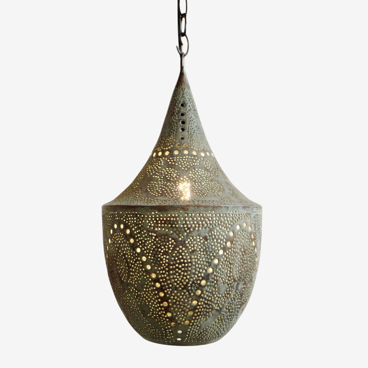 Copper Madras Pendant Small - Image 1
