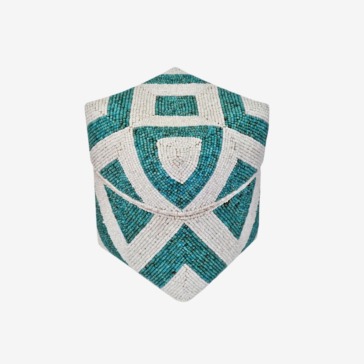 Beaded Bamboo Box Small - Image 1