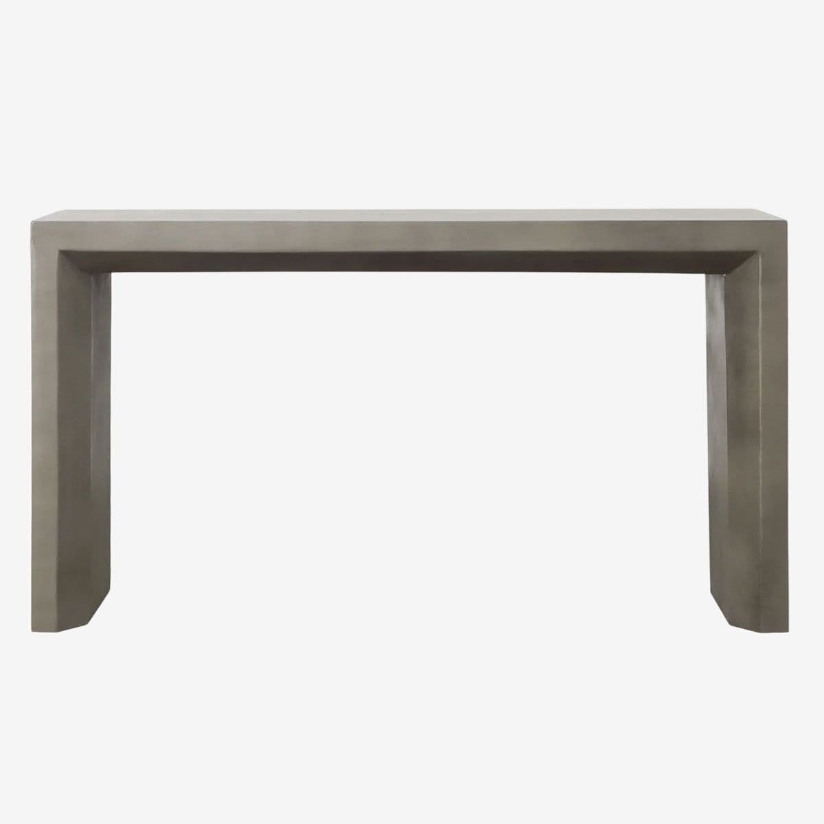Outdoor Concrete Waterfall Console