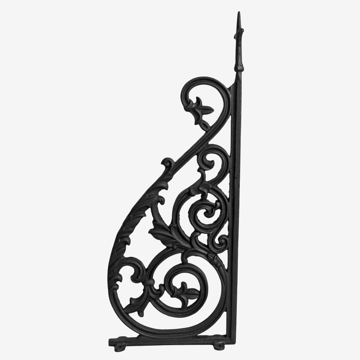 Vintage Cast Iron Scroll Bracket - Image 1
