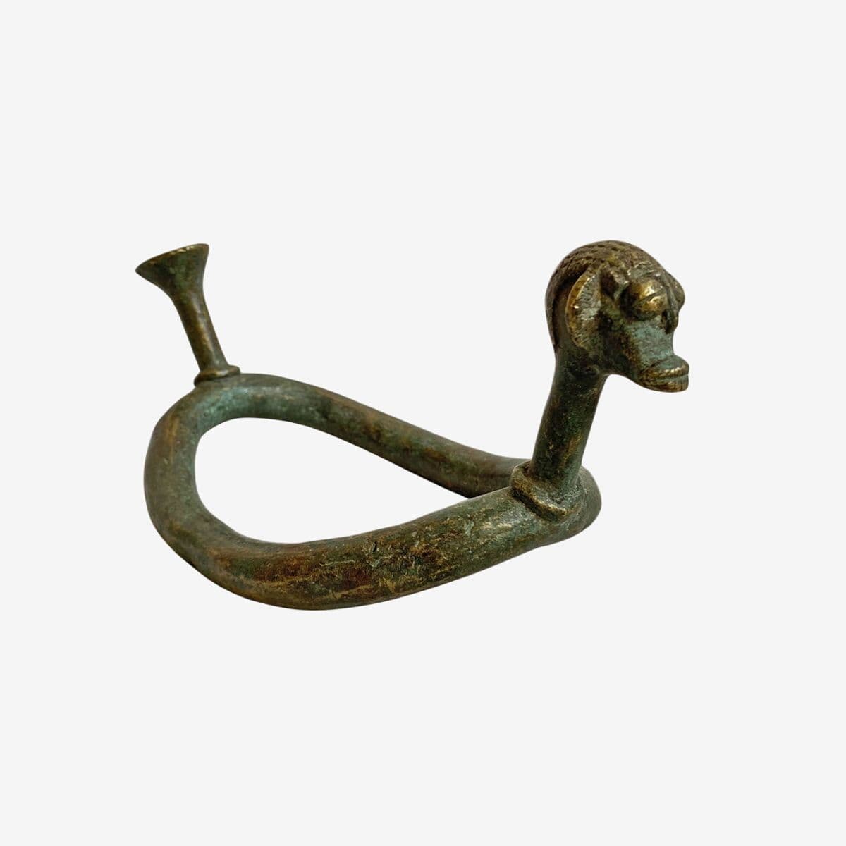 Antique Lobi Bronze Ankle Piece - Image 1