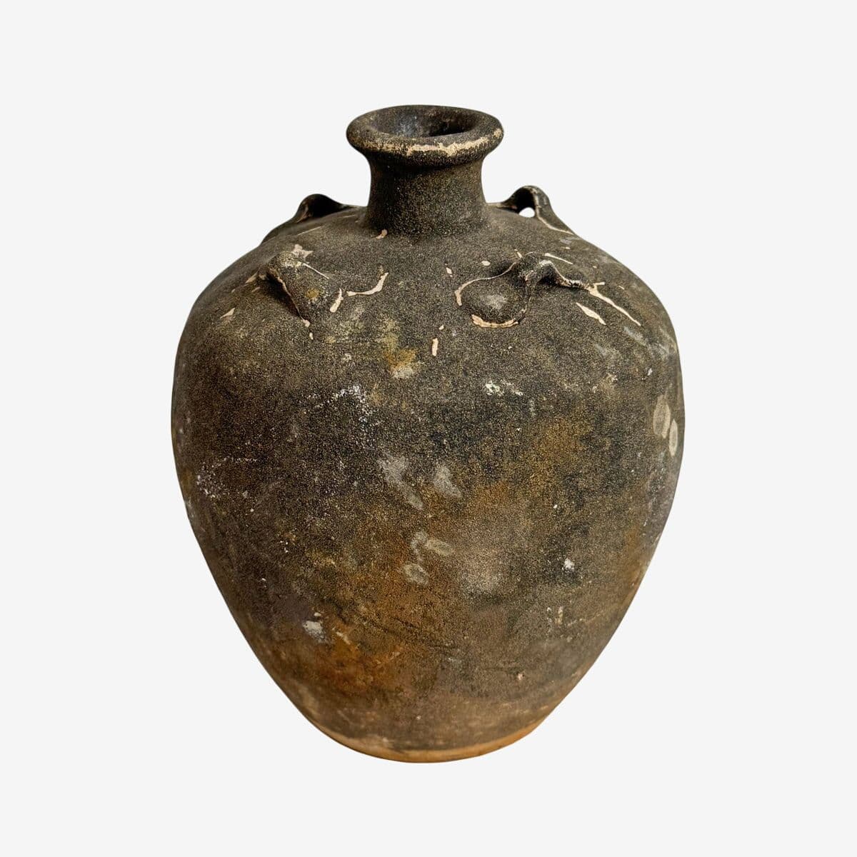 Antique Java Ceramic Vase - Image 1