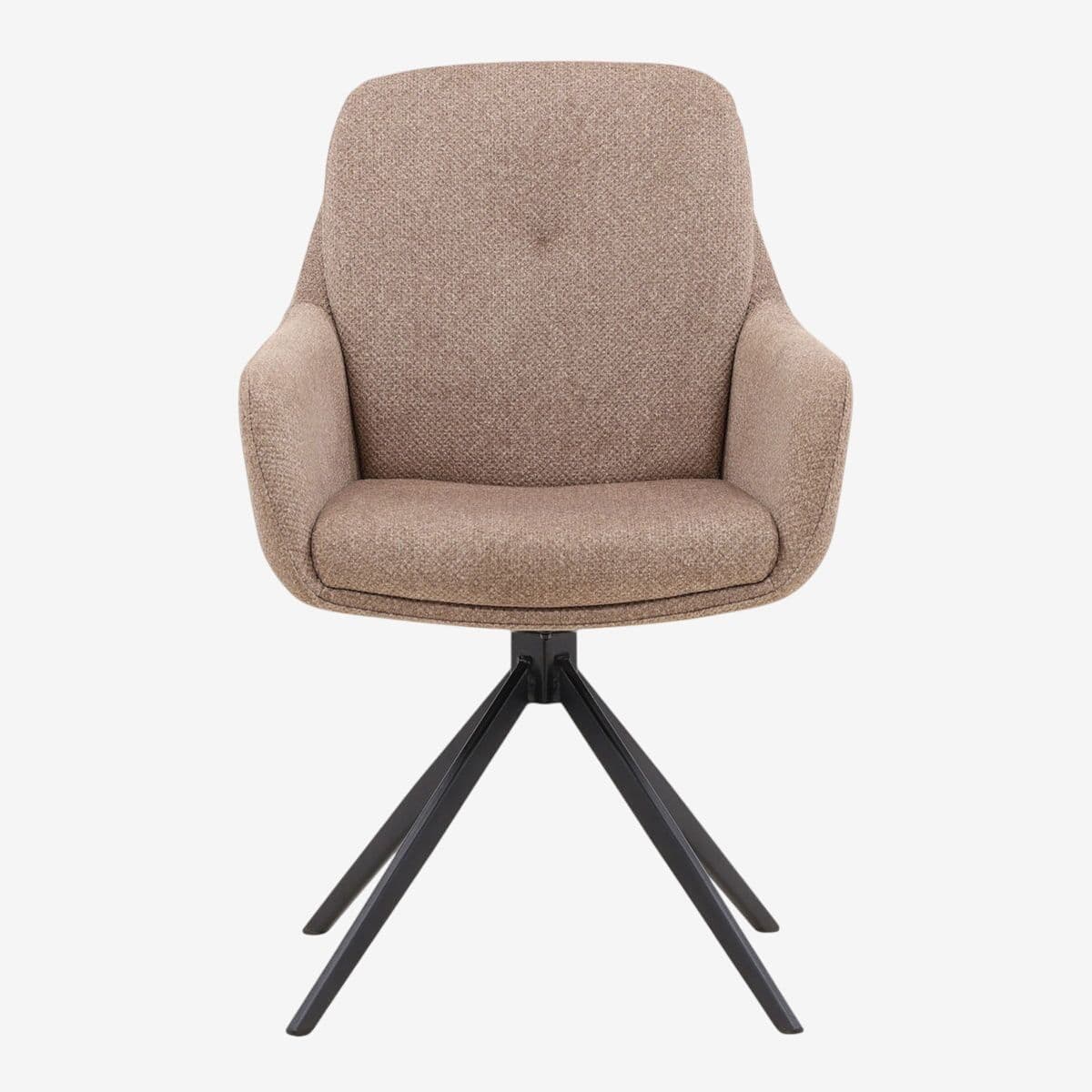 Ryan Upholstered Swivel Dining Chair - Image 1