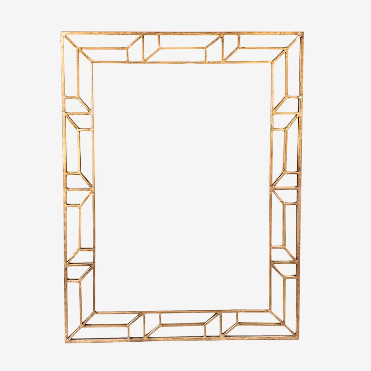 Gold Leaf Deco Mirror - Image 1