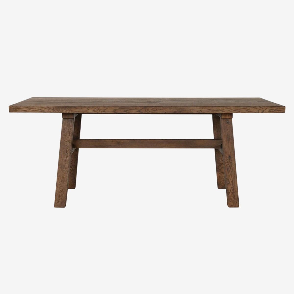 Oak Veneer Traditional Desk - Image 1