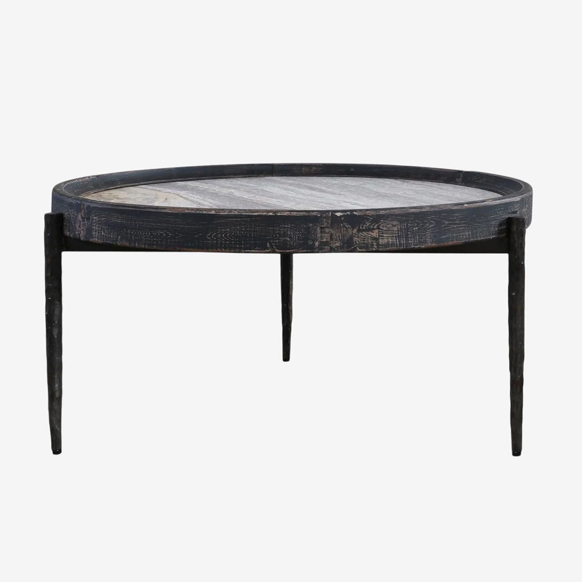 Alpine Marble & Elm Coffee Table - Image 1