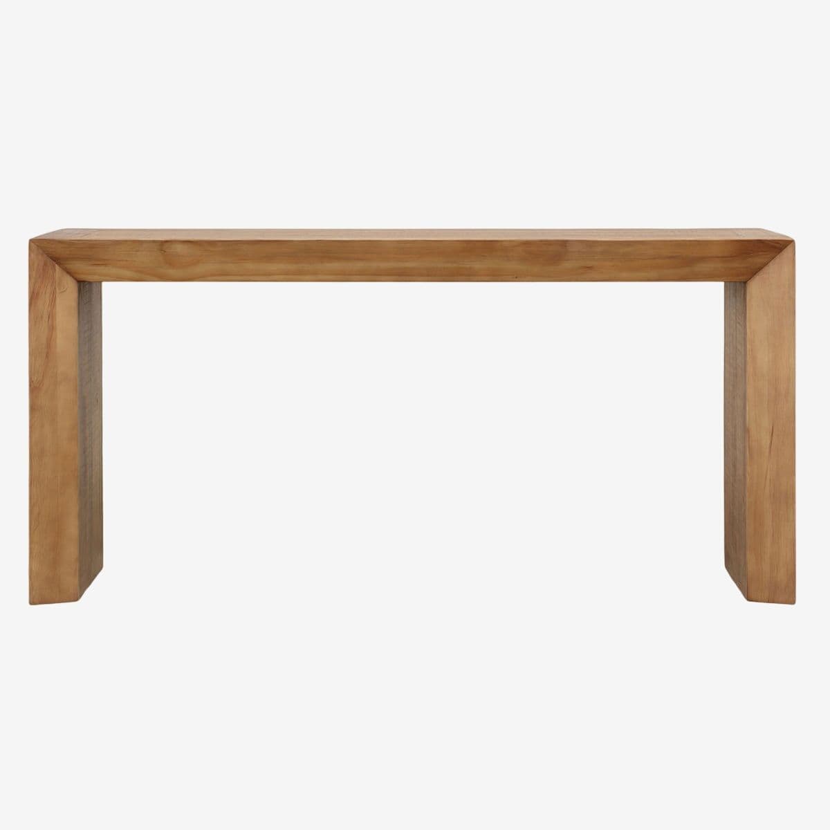 Natural Pine Waterfall Console - Image 1