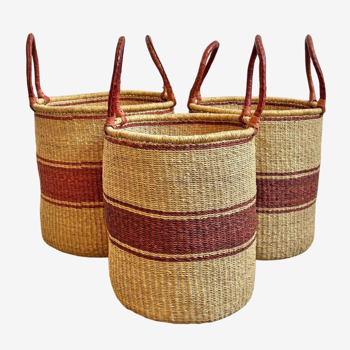 Bolga Basket Set of Three - Image 1
