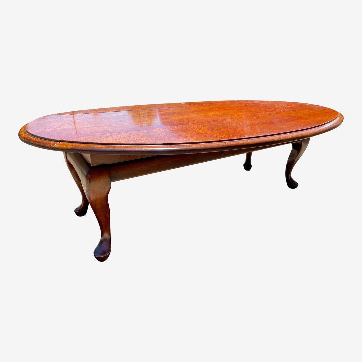 1990s Vintage Drop Leaf Coffee Table - Image 1