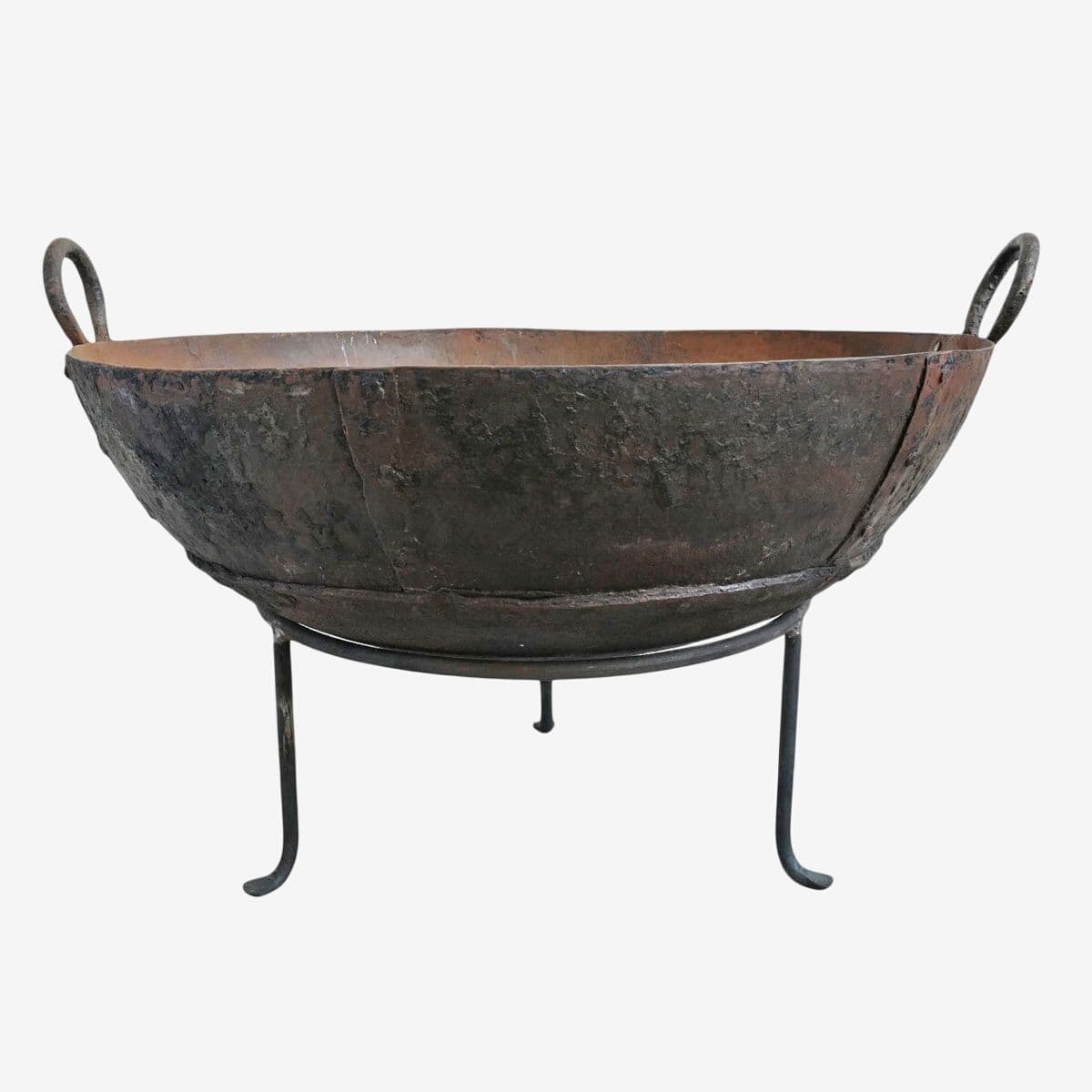 Iron Kadai Vintage Fire Bowl 32" - Image 1
