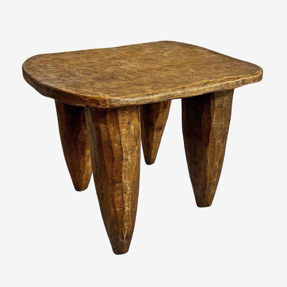 Vintage Small Nupe Stool - Image 1