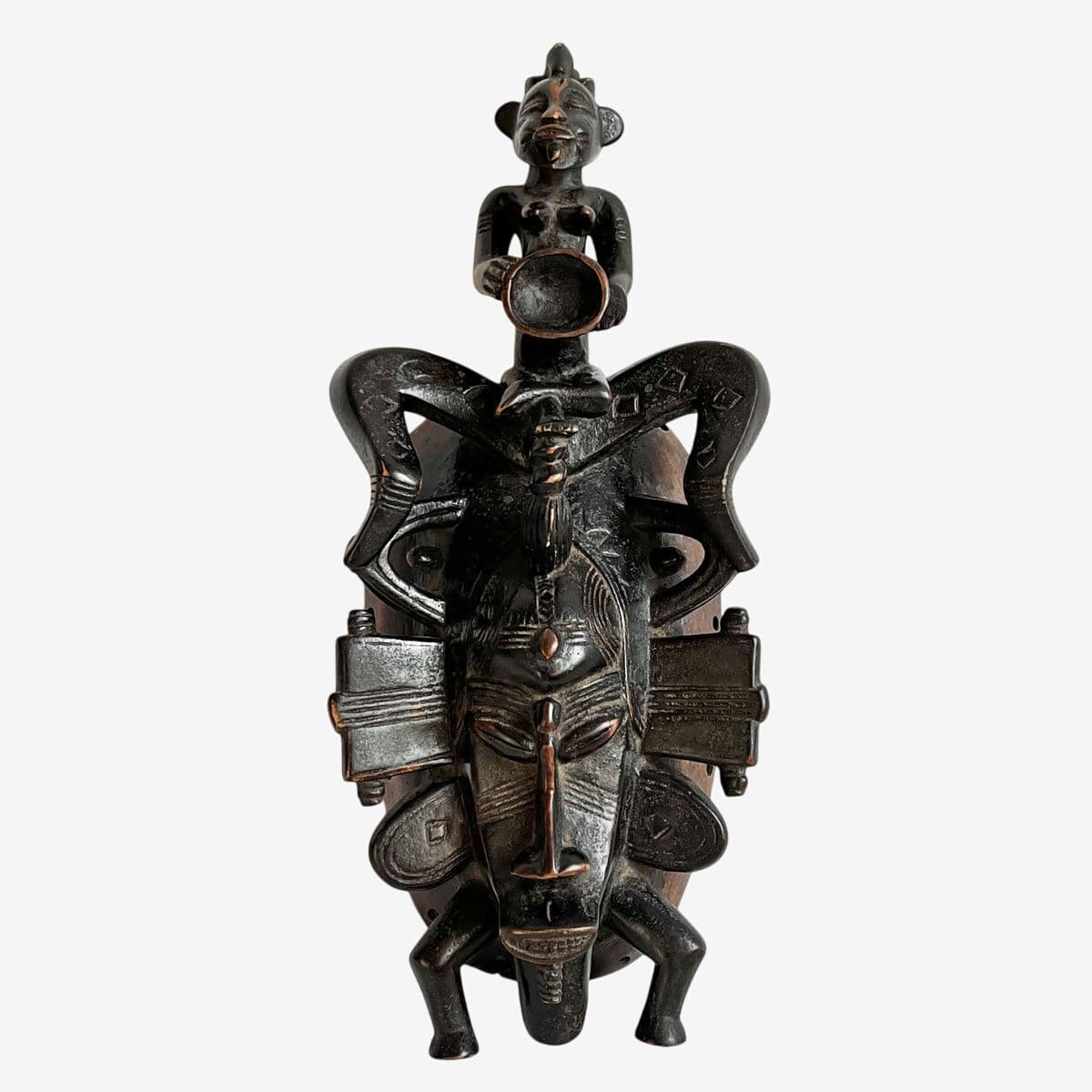 Vintage Senufo Kpelie Mask - Image 1
