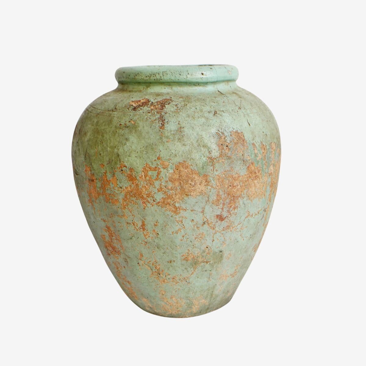 Antique Java Terra Cotta Urn - Image 1