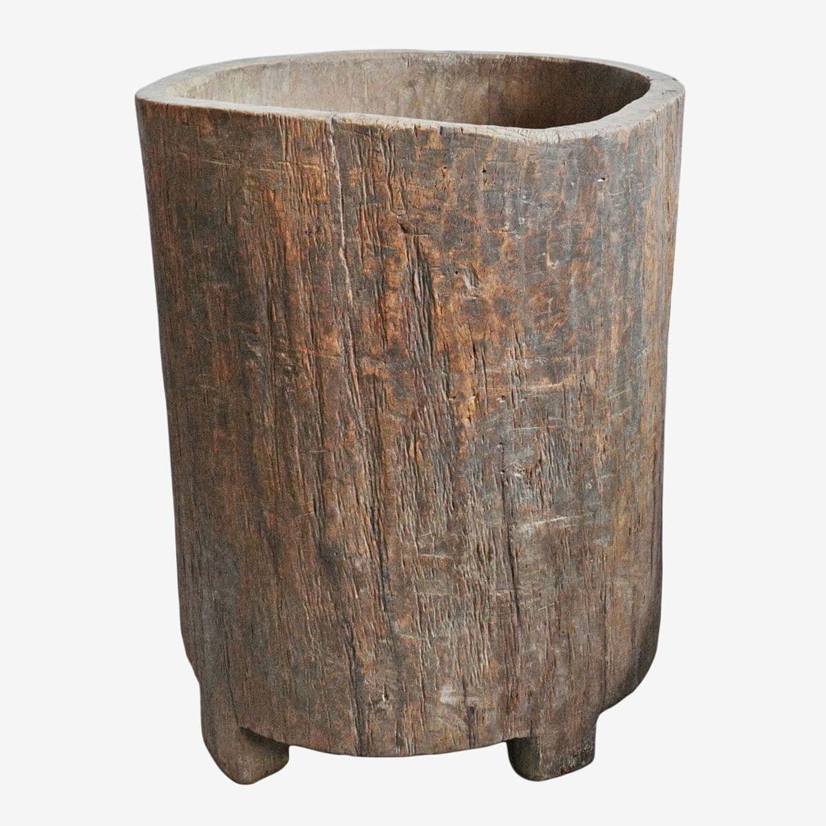 Giant Old Naga Wood Trunk Container Pot - Image 1
